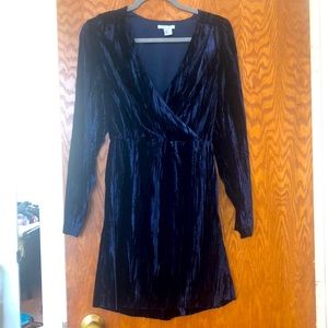Velour dress